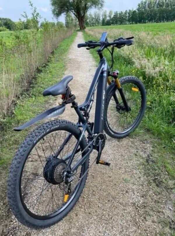 Vélo électrique 29 pouces, 1000W, 48V, 19,2 Ah, 21 vitesses, batterie amovible, entièrement suspendu - Image 2