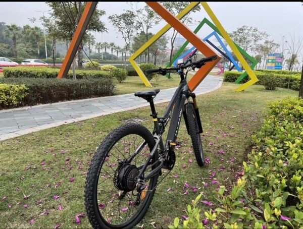 Vélo électrique 29 pouces, 1000W, 48V, 19,2 Ah, 21 vitesses, batterie amovible, entièrement suspendu